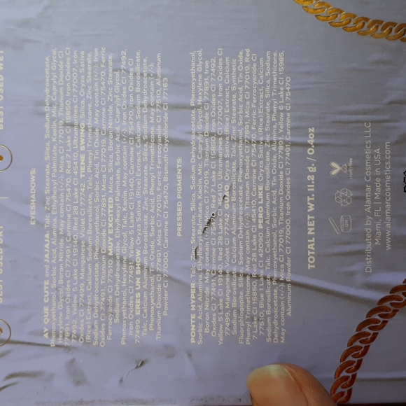 New Alamar Spanglish eyeshadow palette - Picture 4 of 6